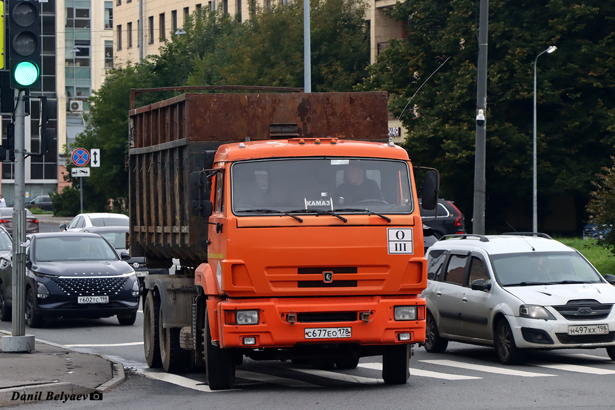 Санкт-Петербург, № С 677 ЕО 178 — КамАЗ-65115-A4(23)