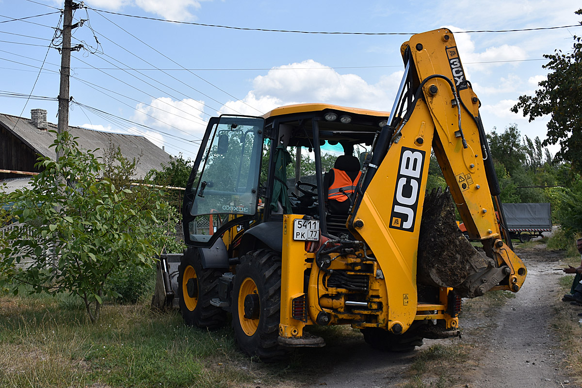 Москва, № 5411 РК 77 — JCB 3CX
