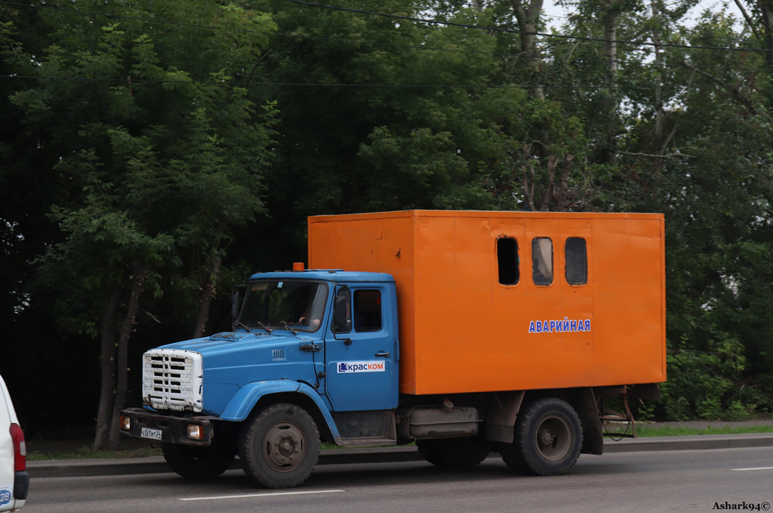 Красноярский край, № Х 061 МТ 24 — ЗИЛ-433362