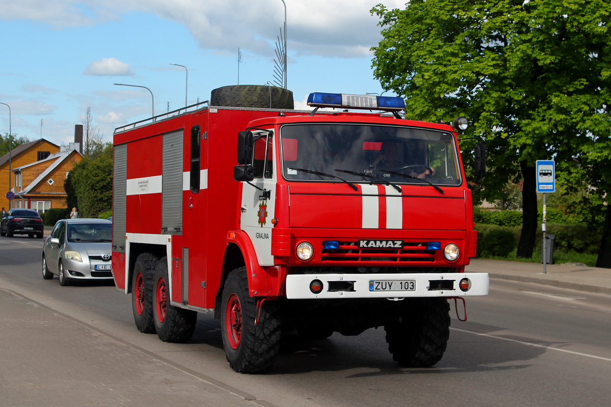 Литва, № ZUY 103 — КамАЗ-43105