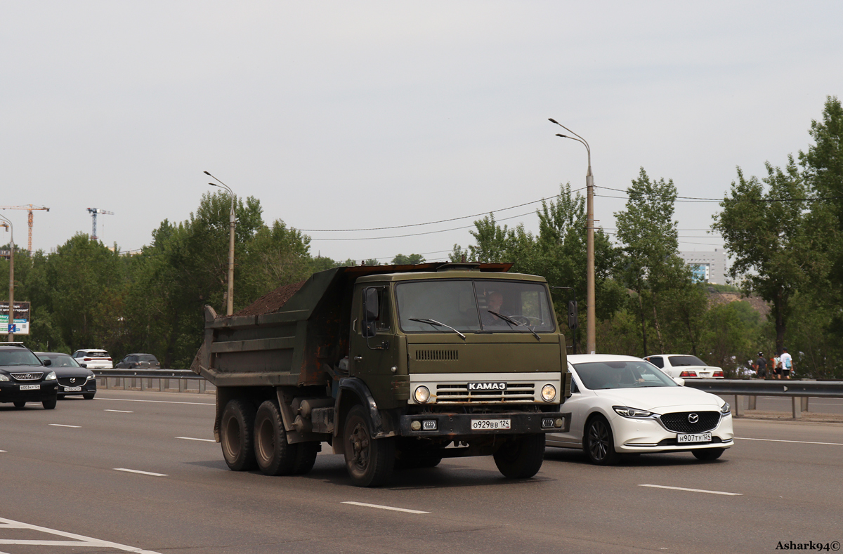 Красноярский край, № О 929 ВВ 124 — КамАЗ-55111 [551110]