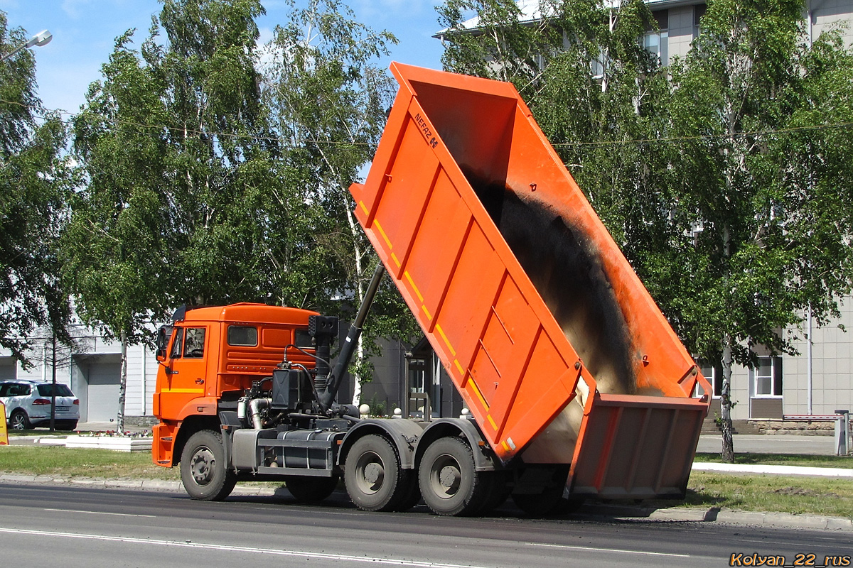 Алтайский край, № Р 343 ХТ 22 — КамАЗ-6520-43