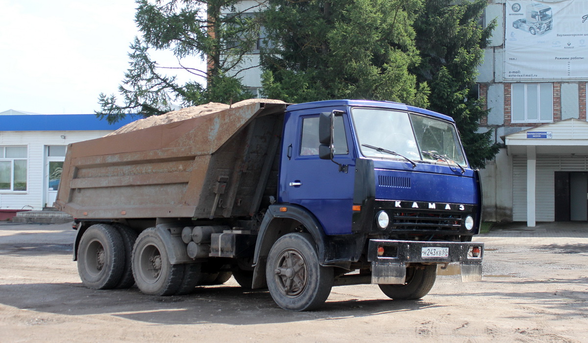 Псковская область, № Н 243 КВ 60 — КамАЗ-55111 (общая модель)