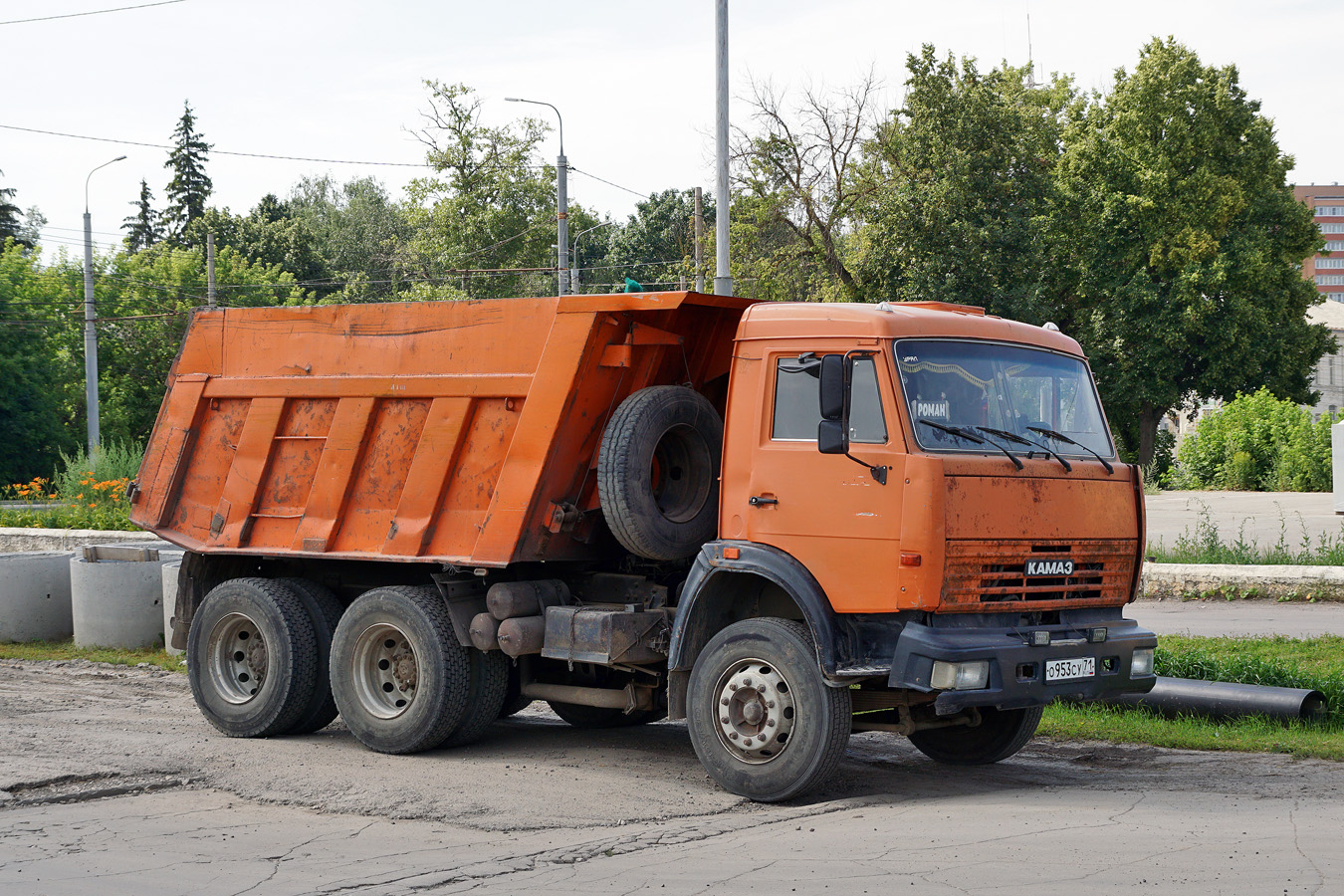 Тульская область, № О 953 СУ 71 — КамАЗ-65115 [651150]
