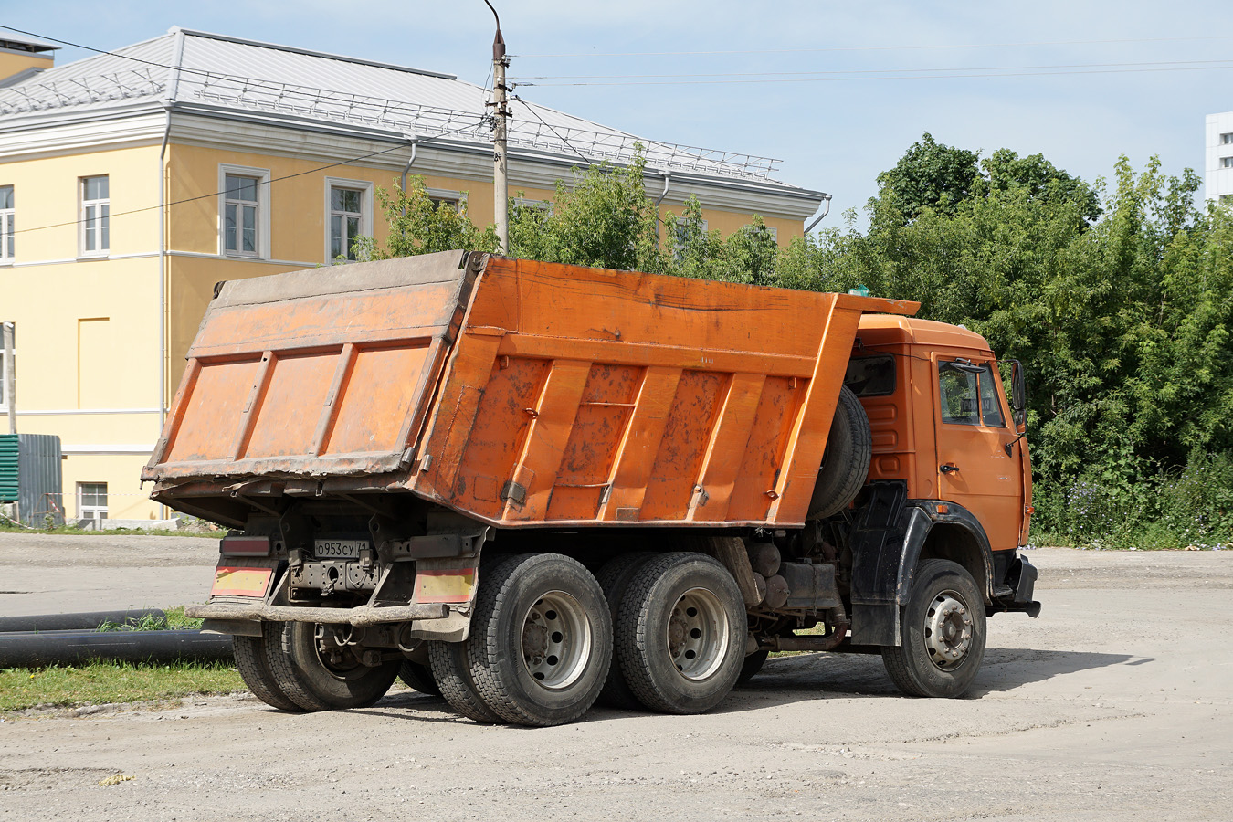 Тульская область, № О 953 СУ 71 — КамАЗ-65115 [651150]