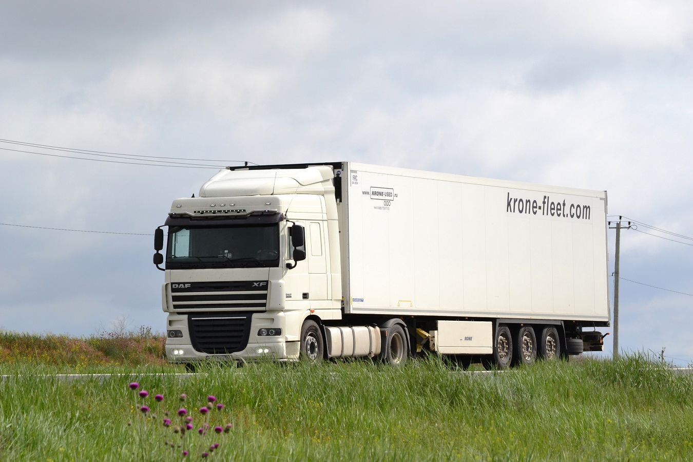 Самарская область, № С 111 ХХ 163 — DAF XF105 FT
