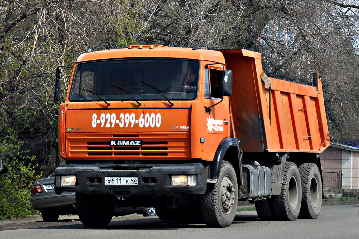 Алтайский край, № Х 611 ТК 42 — КамАЗ-65115-62