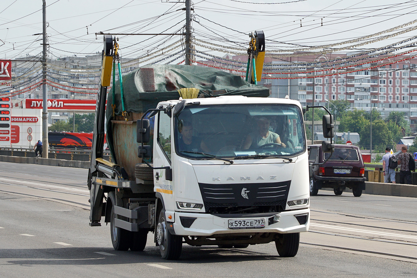 Тульская область, № Х 593 СЕ 797 — КамАЗ-43089-F5 "Компас 9"