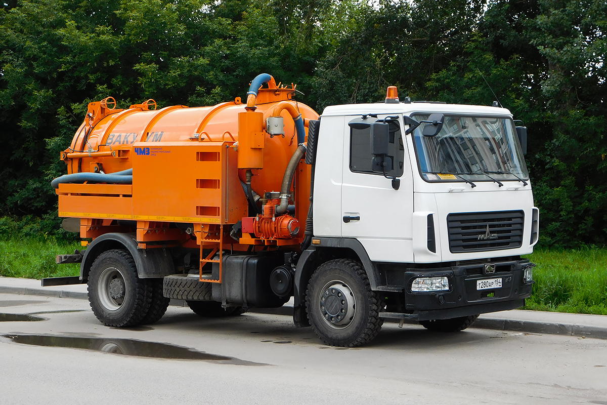 Новосибирская область, № Т 280 АР 154 — МАЗ-534025