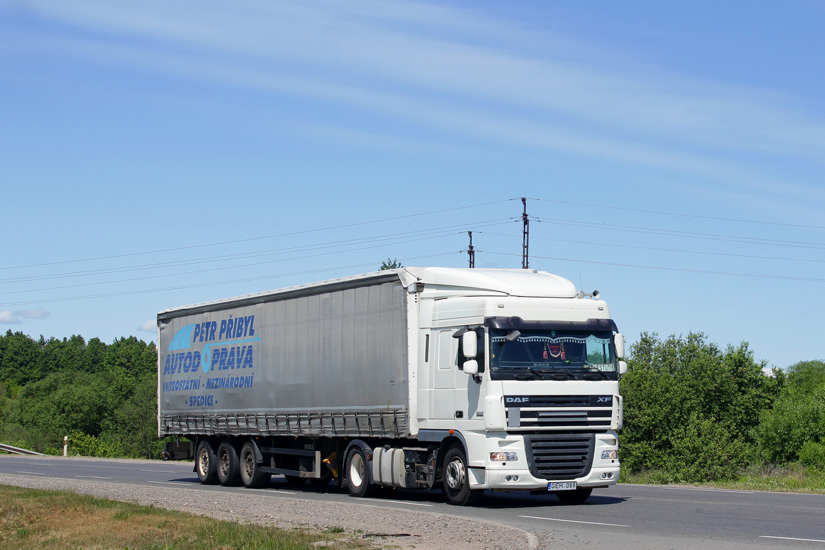 Литва, № GEH 066 — DAF XF105 FT