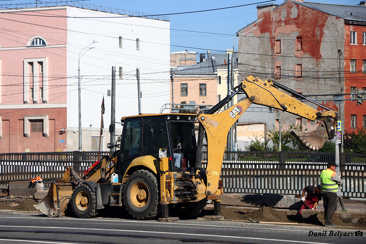 Санкт-Петербург, № 7952 РВ 78 — Caterpillar 432