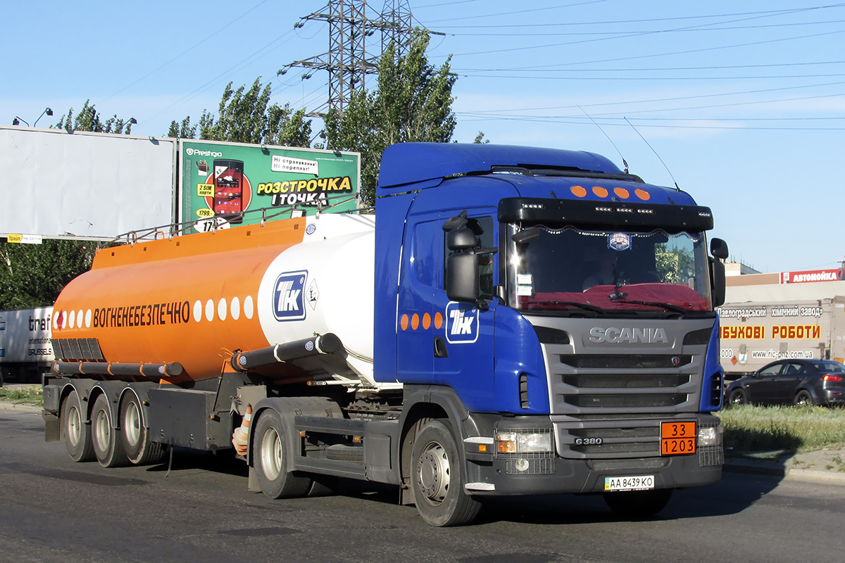 Киев, № АА 8439 КО — Scania ('2009) G380