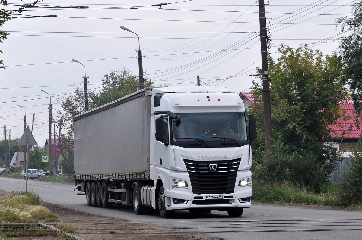 Липецкая область, № Р 726 АА 48 — КамАЗ-54901-CA