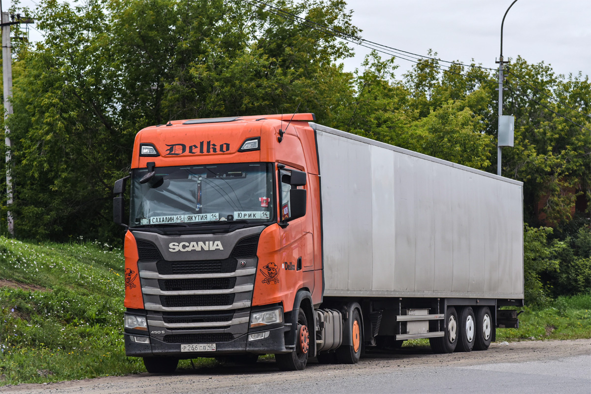 Татарстан, № Р 266 СВ 40 — Scania ('2016) S450