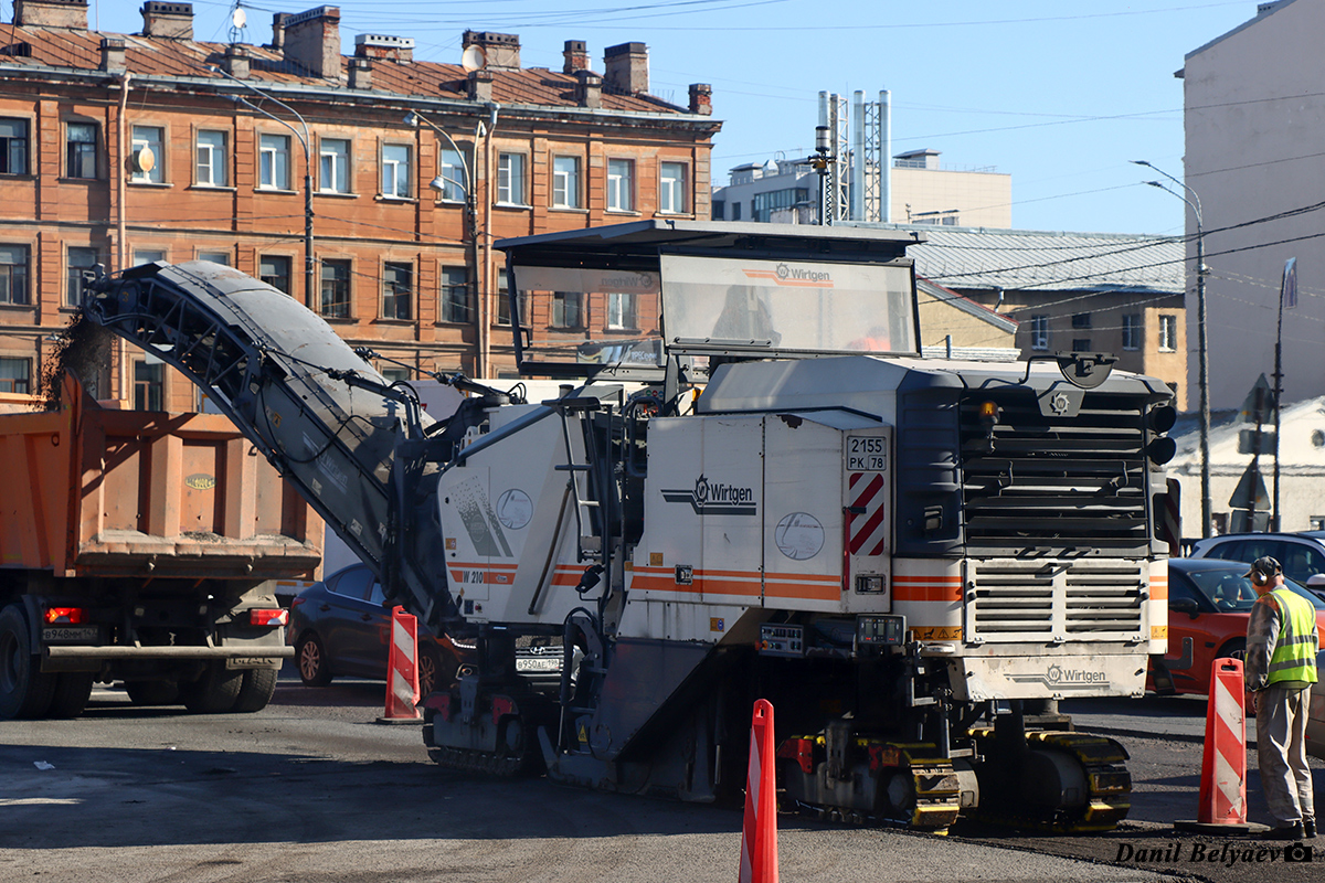 Санкт-Петербург, № 2155 РК 78 — Wirtgen (общая модель)