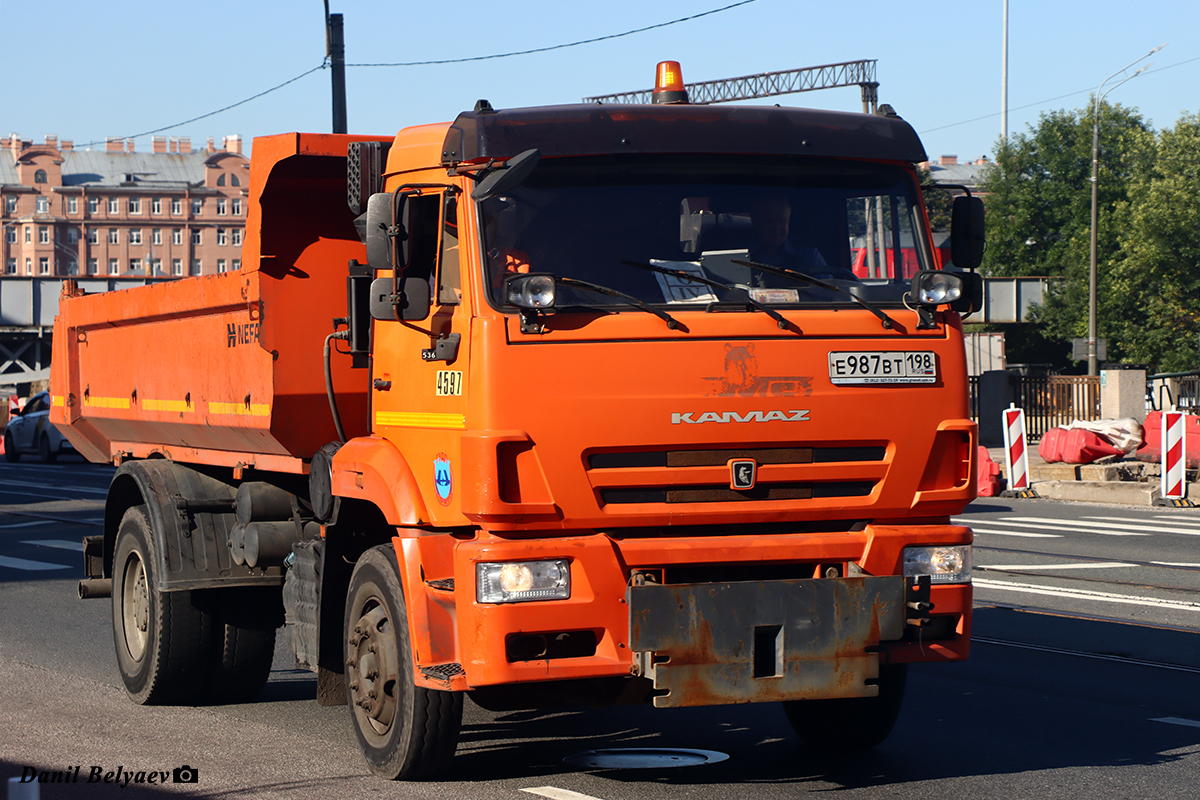 Санкт-Петербург, № 4597 — КамАЗ-53605-A5(48)