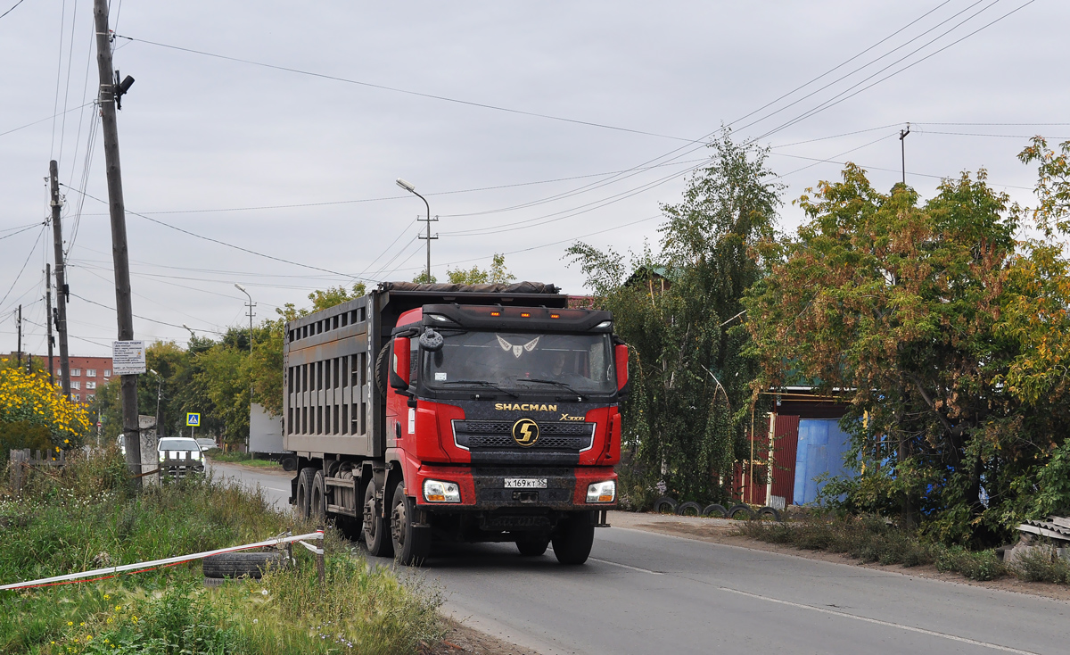 Омская область, № Х 169 КТ 55 — Shaanxi Shacman X3000 SX3318