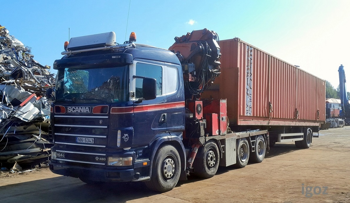 Латвия, № NN-5343 — Scania ('1996) R164G