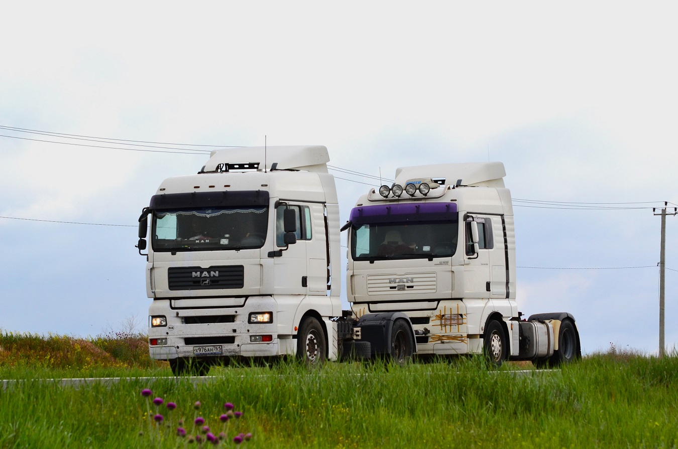 Ростовская область, № Х 976 АН 761 — MAN TGA 18.480