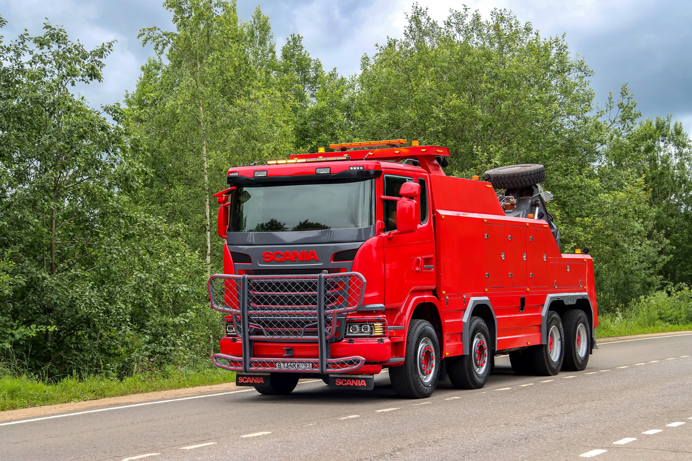 Ростовская область, № В 134 КК 761 — Scania ('2013) G440; Московская область — Фестиваль TruckDay 2025