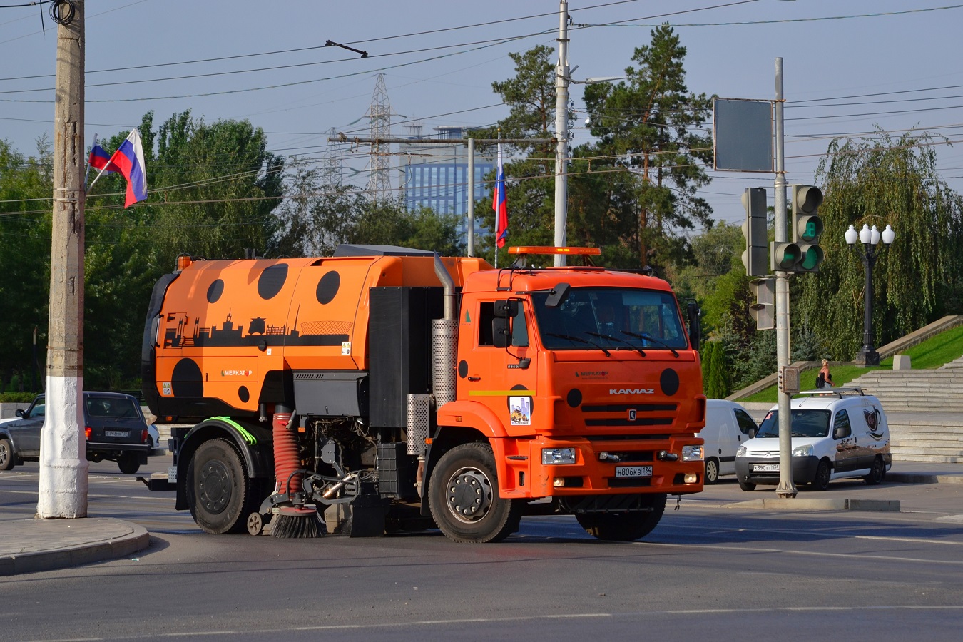 Волгоградская область, № Н 806 КВ 134 — КамАЗ-53605-50