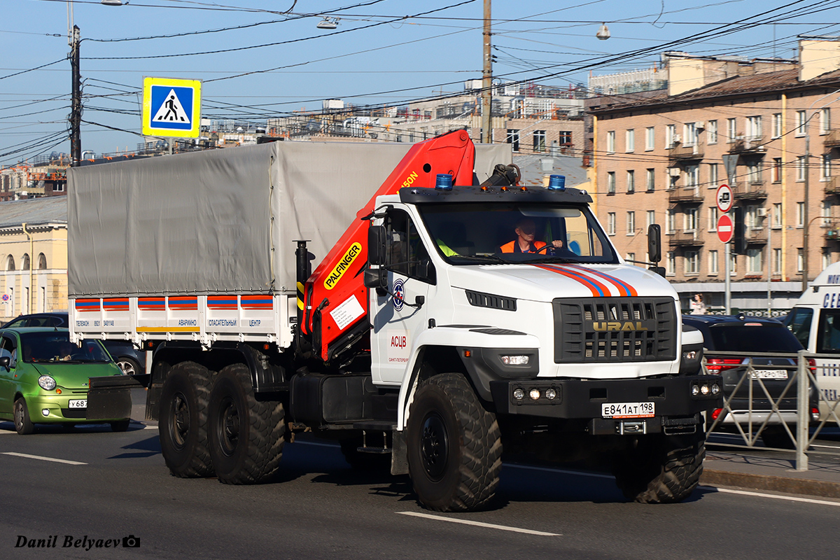 Санкт-Петербург, № Е 841 АТ 198 — Урал NEXT 4320-72