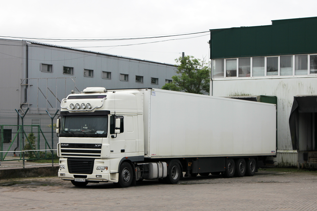 Калининградская область, № О 640 ХХ 39 — DAF XF95 FT