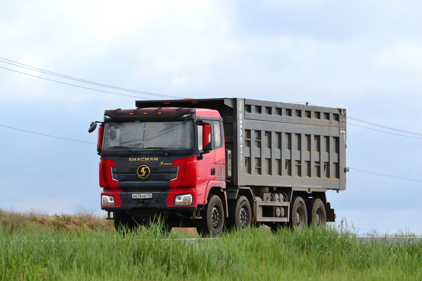 Волгоградская область, № Н 676 НВ 134 — Shaanxi Shacman X3000 SX3318