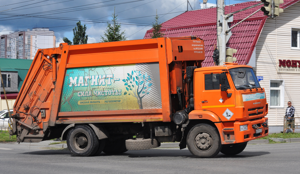 Омская область, № С 029 УС 72 — КамАЗ-53605-L4(19)