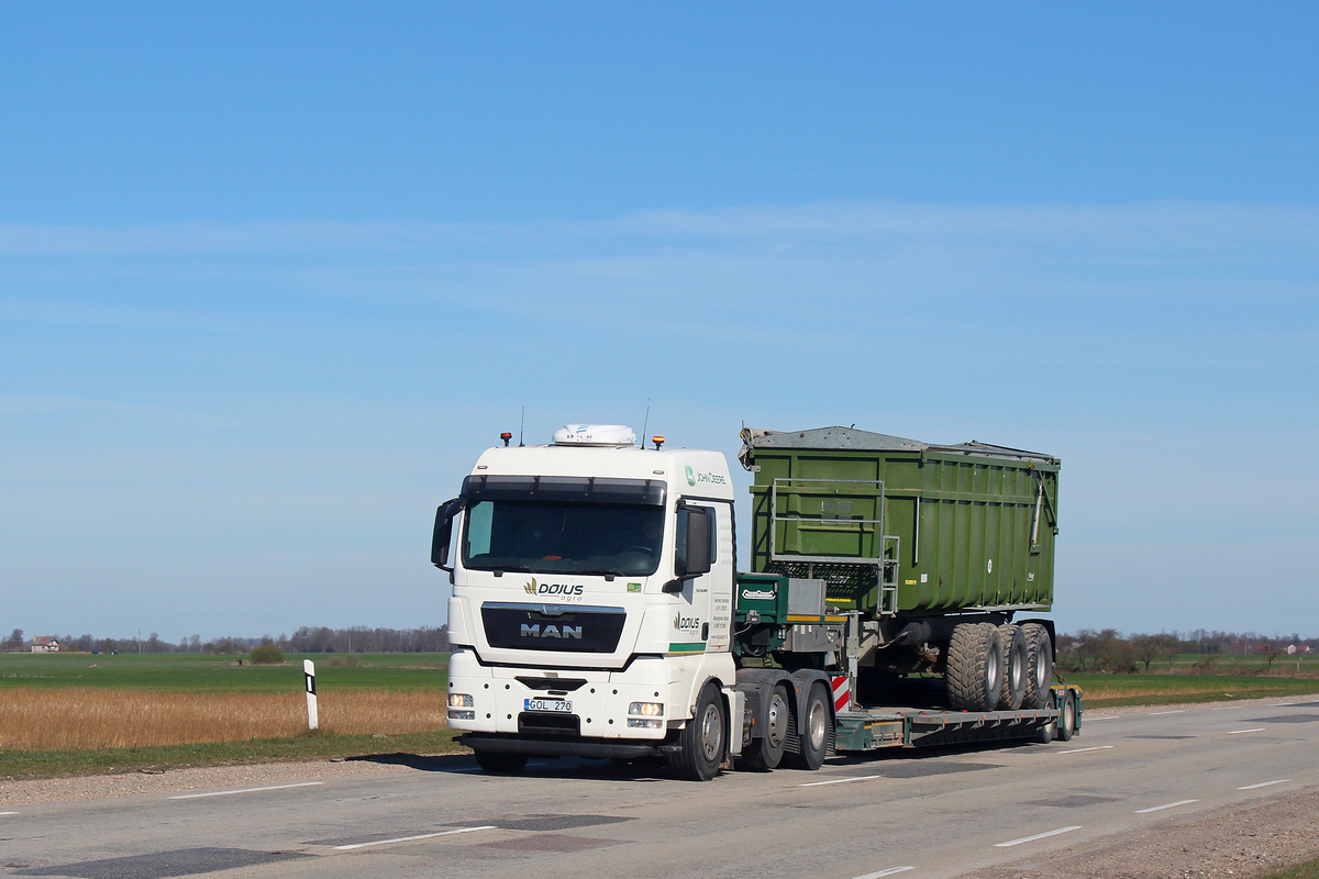 Литва, № GOL 270 — MAN TGX ('2007) 26.440