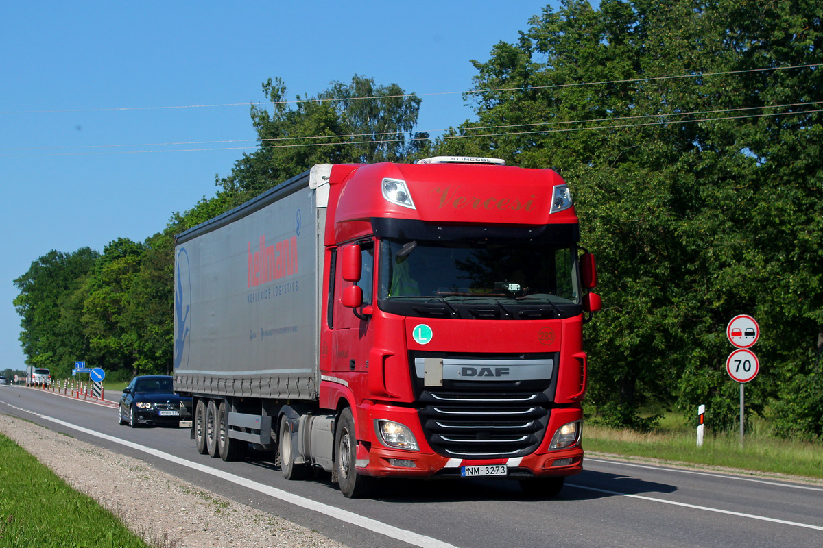 Латвия, № NM-3273 — DAF XF Euro6 FT