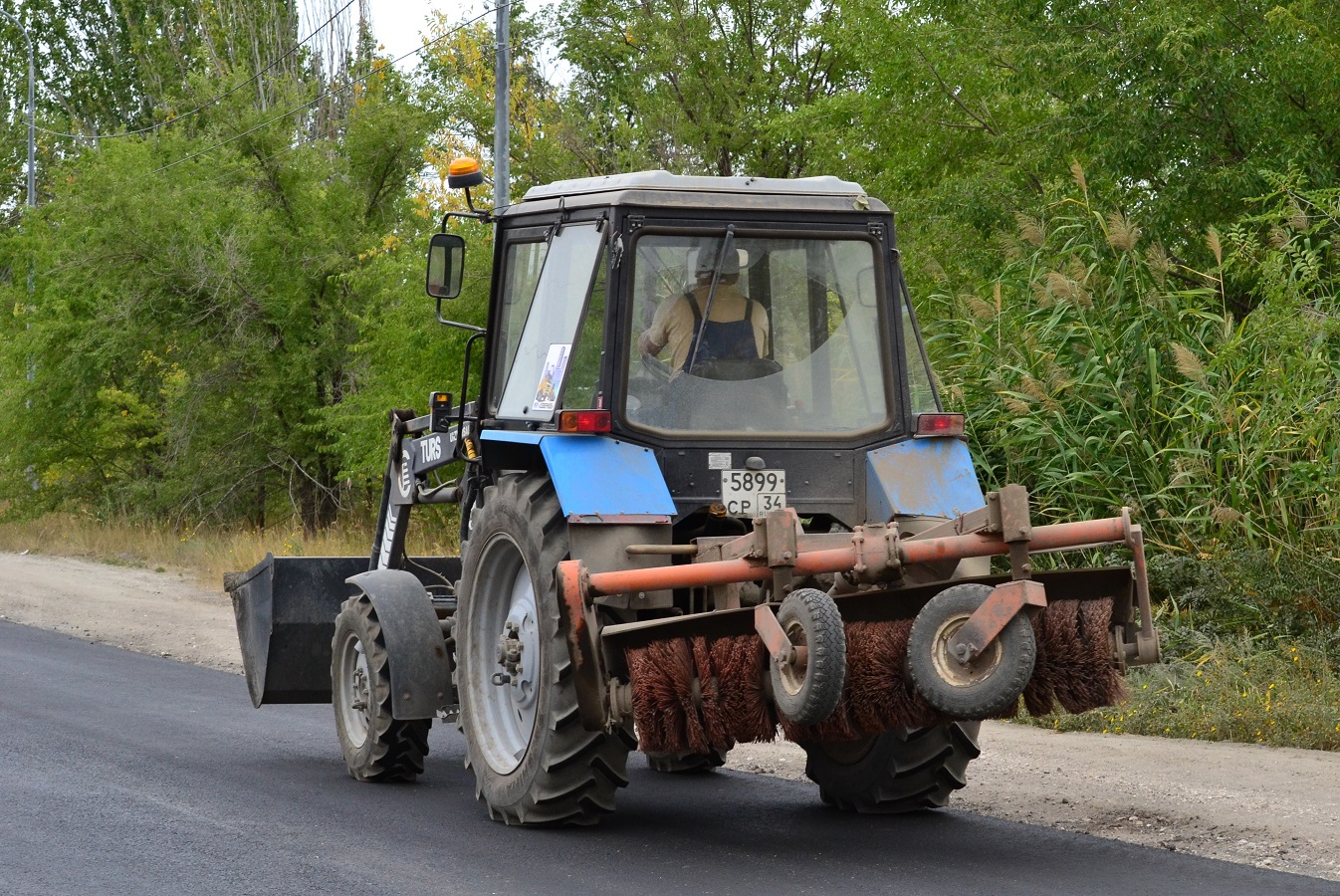 Волгоградская область, № 5899 СР 34 — Беларус-82.1