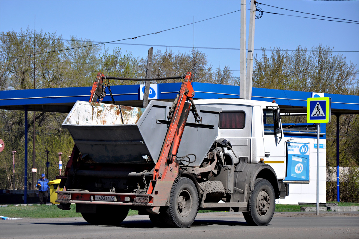 Алтайский край, № У 483 ТЕ 22 — МАЗ-5551A2