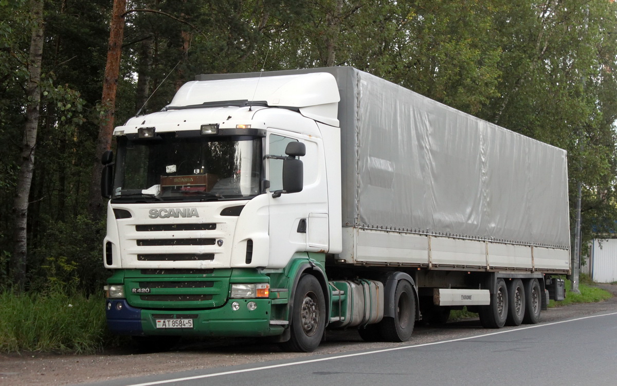 Минск, № АТ 8584-5 — Scania ('2004) R420