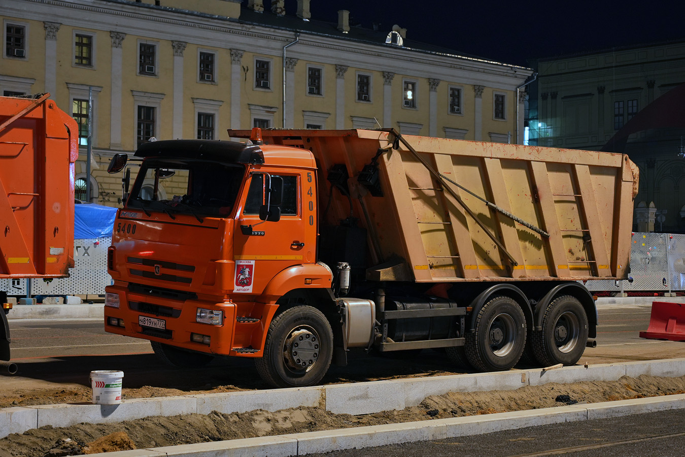 Москва, № 5400 — КамАЗ-65201-43