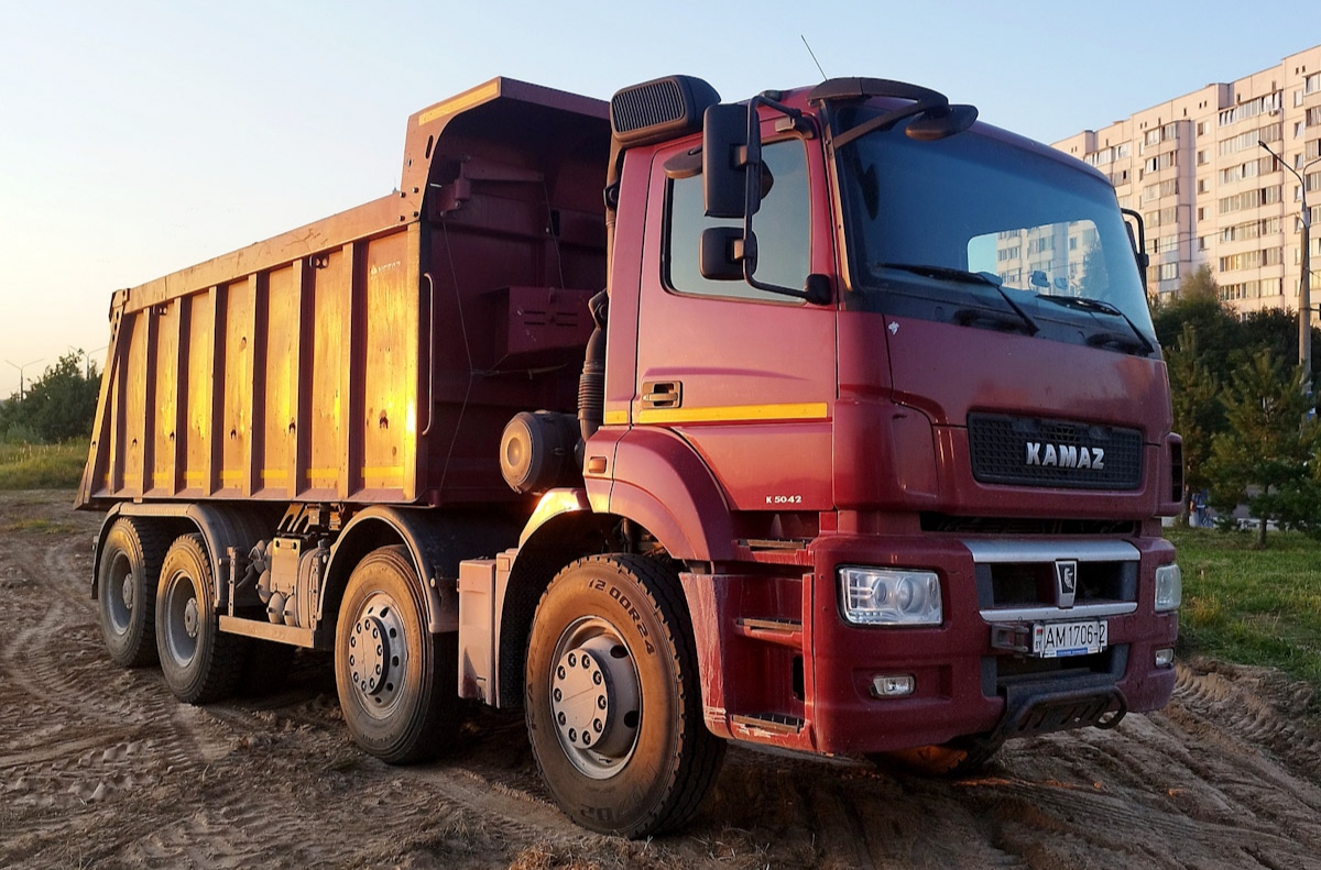 Витебская область, № АМ 1706-2 — КамАЗ-65801 (общая модель)
