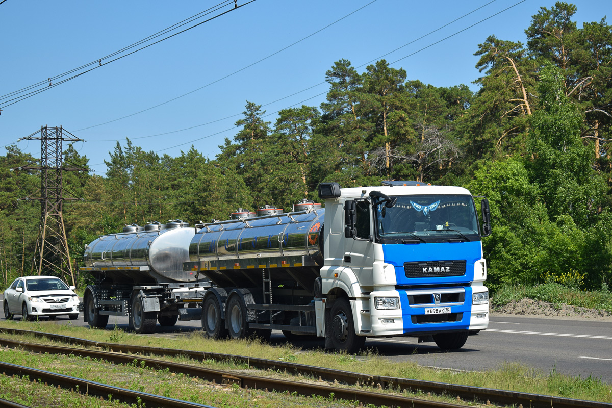 Томская область, № Н 698 АК 70 — КамАЗ-65207-S5(87)