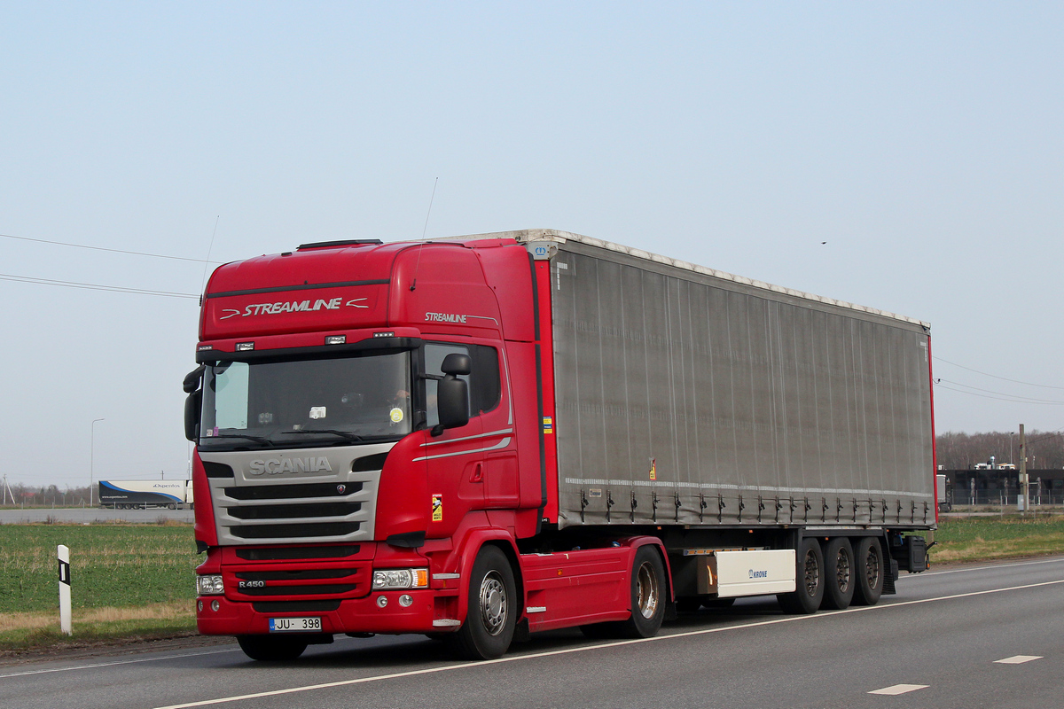 Латвия, № JU-398 — Scania ('2013) R450