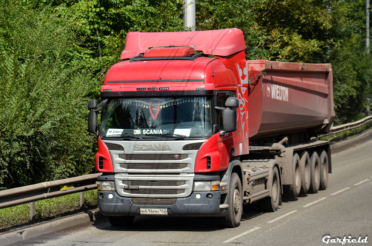 Кемеровская область, № Н 416 МН 142 — Scania ('2011) P360