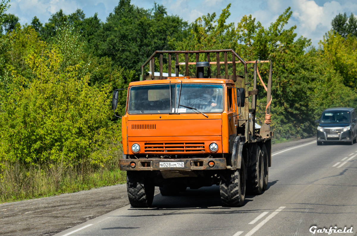 Кемеровская область, № А 028 НМ 142 — КамАЗ-43101