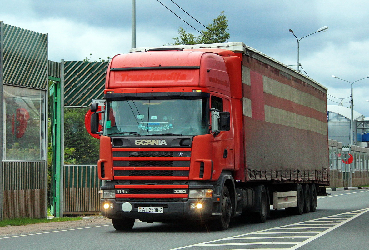 Гомельская область, № АІ 2588-3 — Scania ('1996) R114L