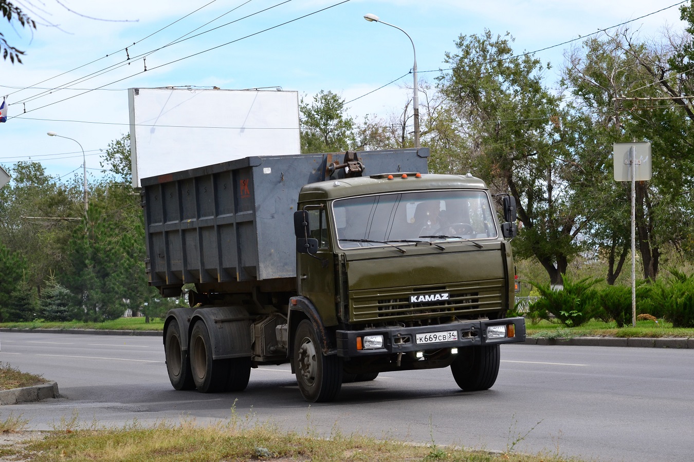 Волгоградская область, № К 669 СВ 34 — КамАЗ-53213