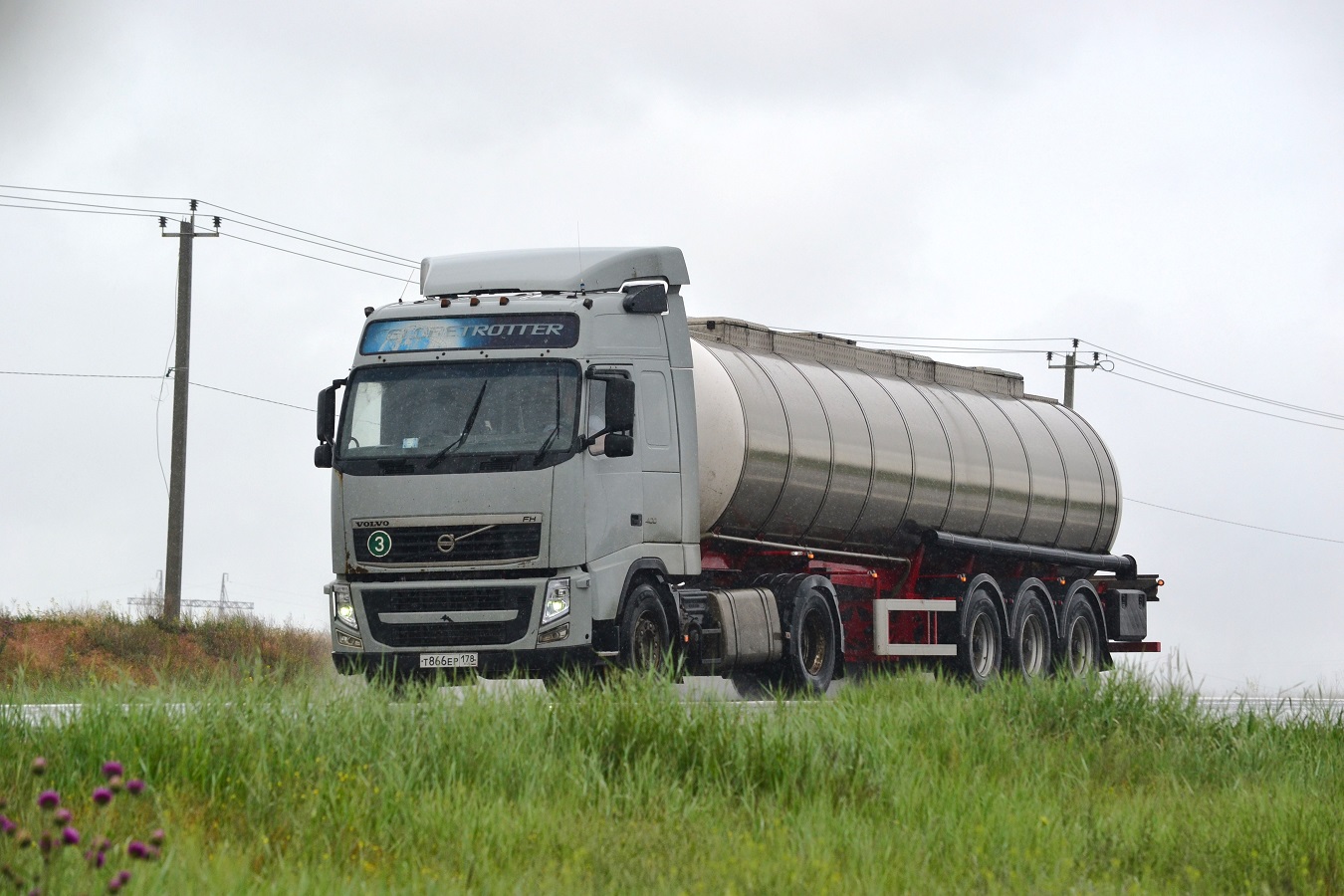 Санкт-Петербург, № Т 866 ЕР 178 — Volvo ('2008) FH.400
