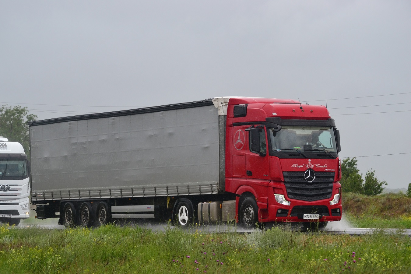 Челябинская область, № У 774 УТ 174 — Mercedes-Benz Actros '18 1845 [Z9M]