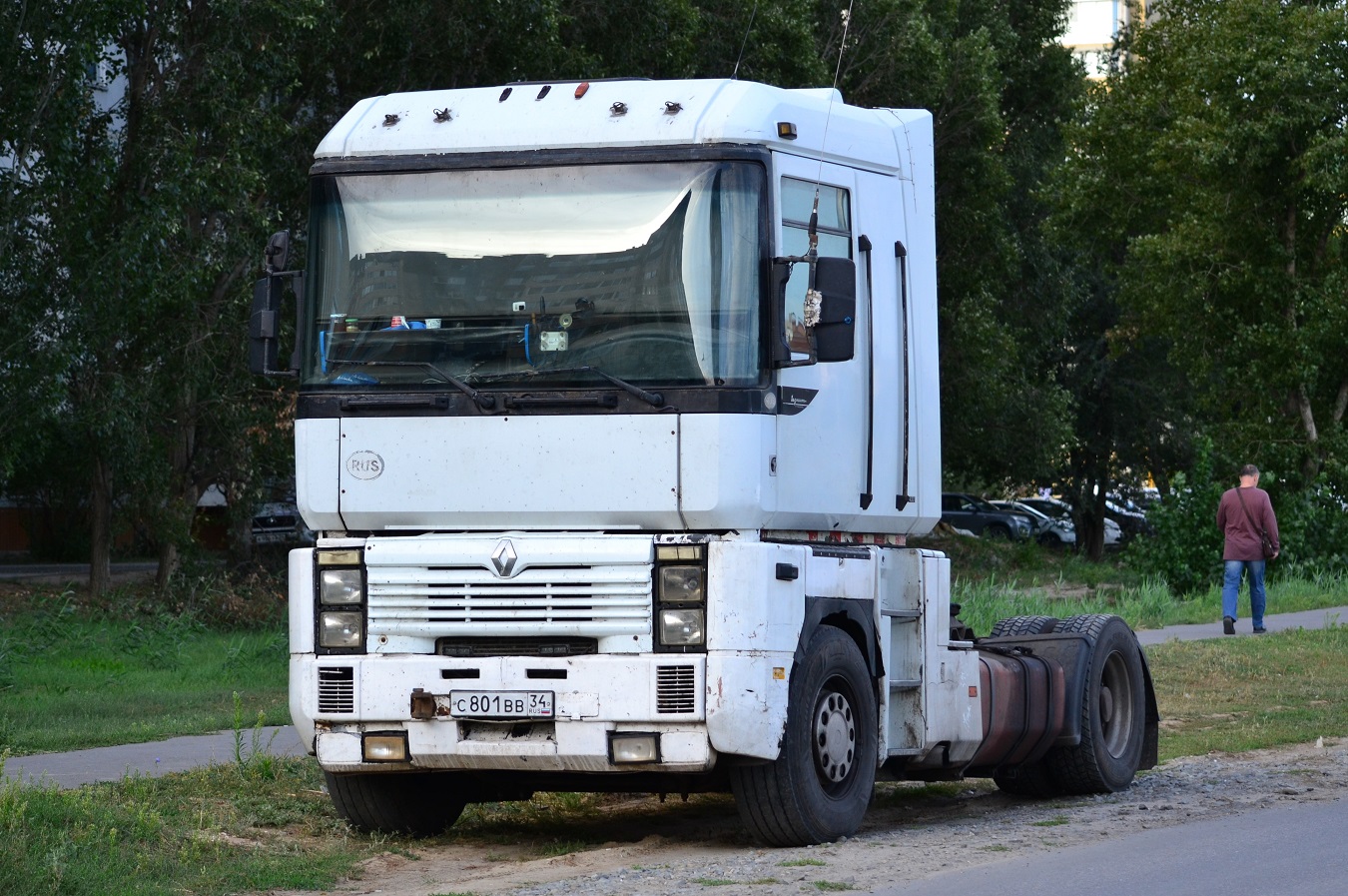 Волгоградская область, № С 801 ВВ 34 — Renault Magnum Integral ('1997)