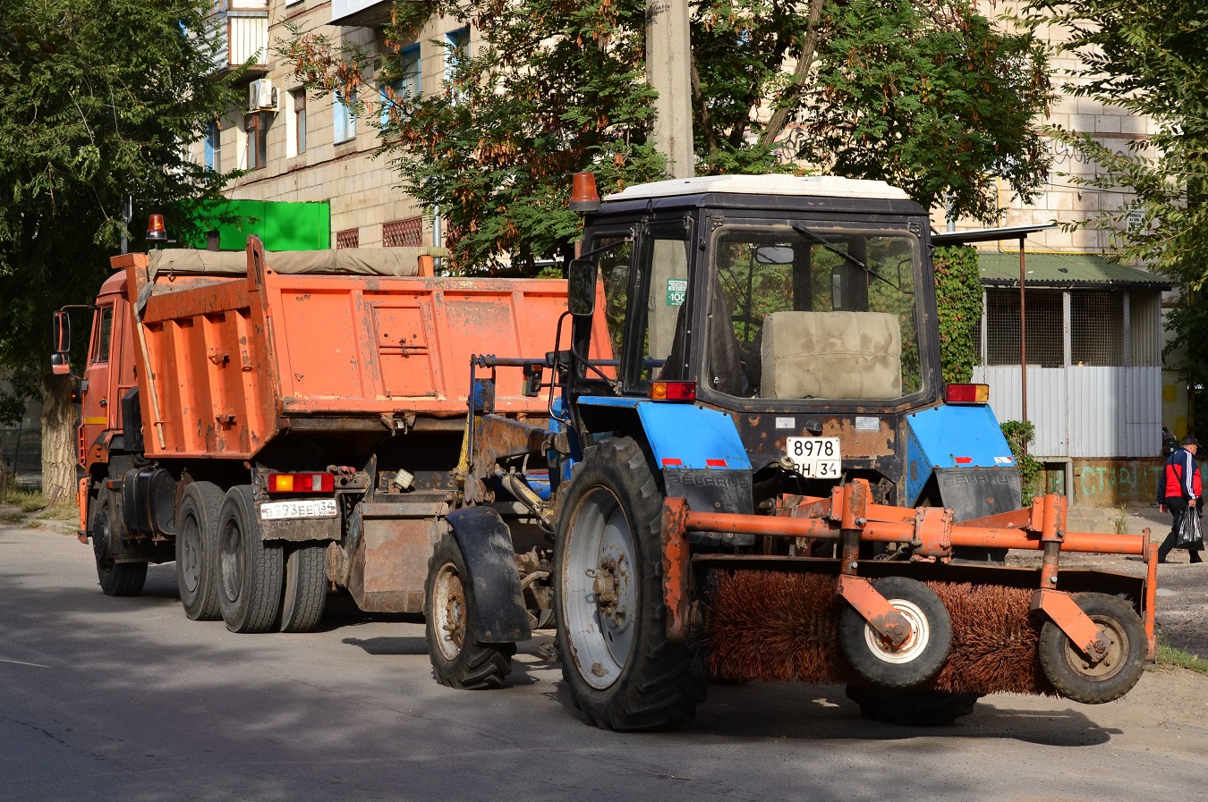 Волгоградская область, № 8978 ВН 34 — Беларус-82.1