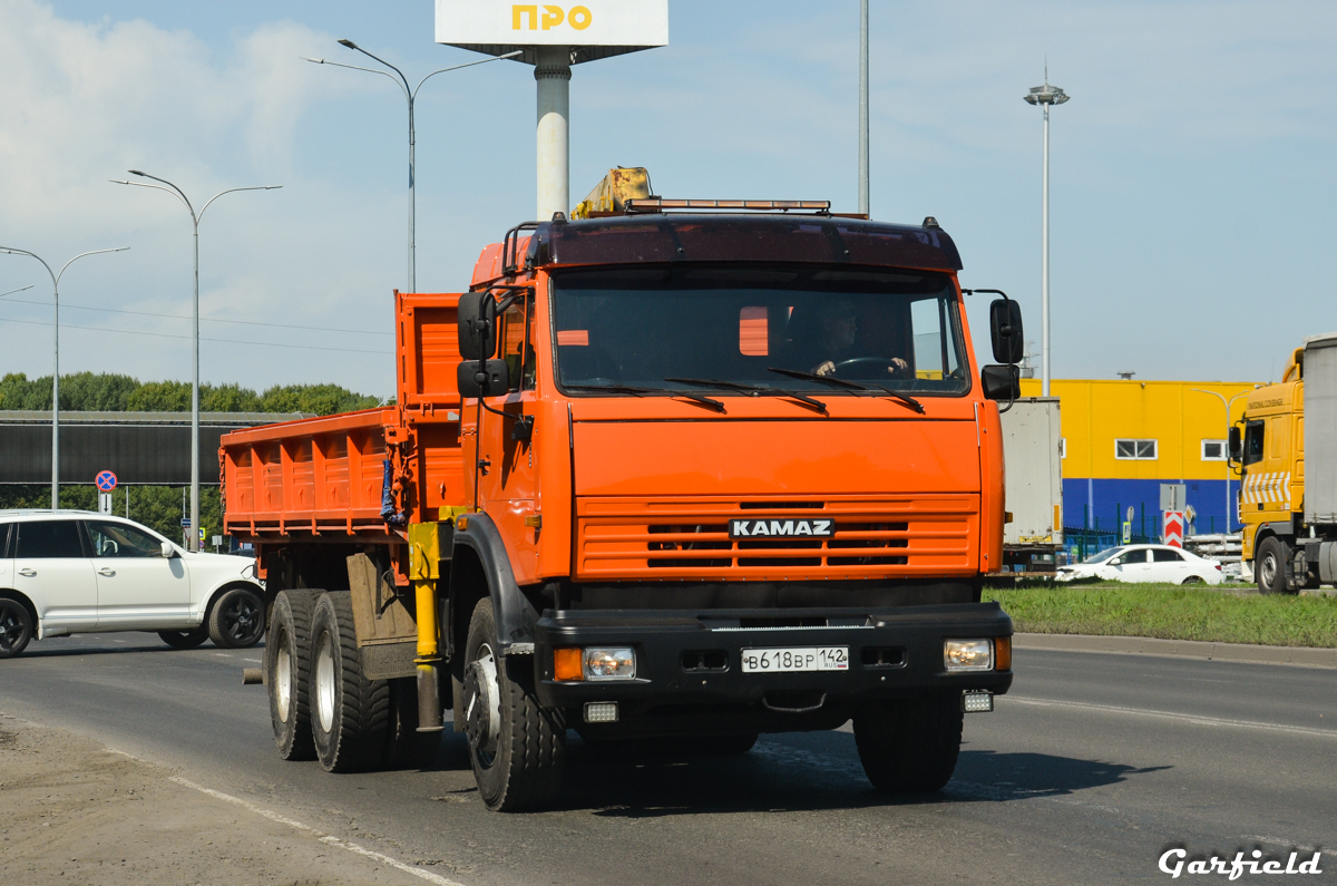 Кемеровская область, № В 618 ВР 142 — КамАЗ-65115-15 [65115R]