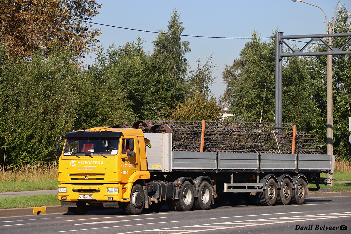 Санкт-Петербург, № С 100 АР 198 — КамАЗ-65116-A5(48)