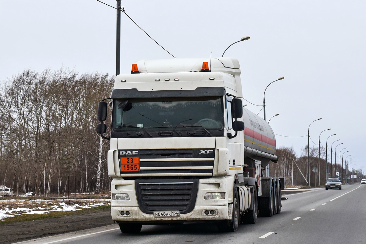 Новосибирская область, № Н 648 АК 154 — DAF XF105 FT