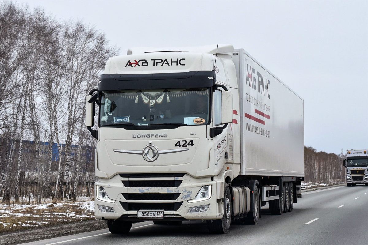 Красноярский край, № 424 — Dongfeng GX DFH4180